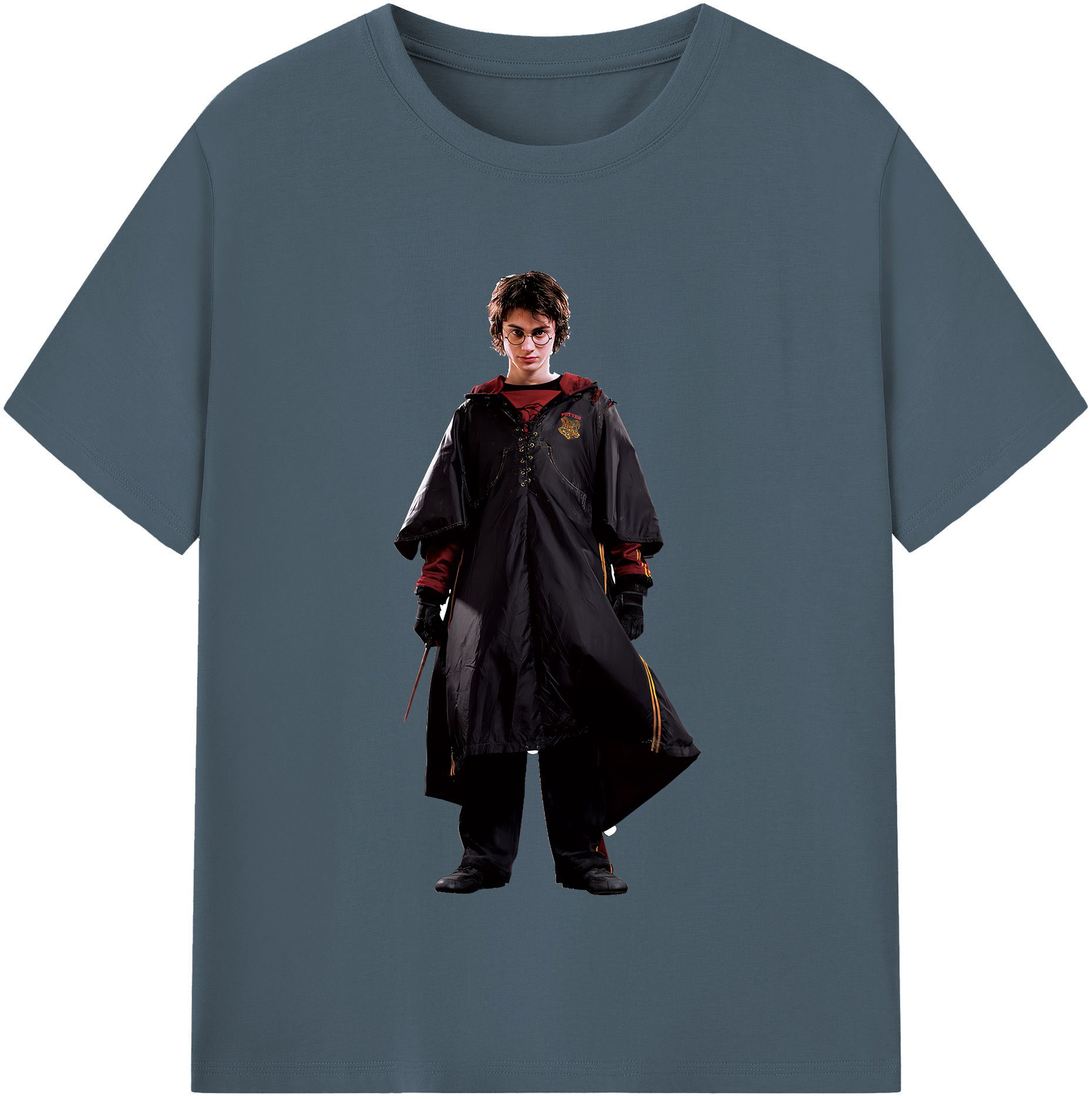 （画像用） Harry Potter ハリー・ポッターシリーズ 綿100％半袖Tシャツ（フロントプリント）